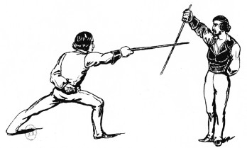 Boxe et canne 1900
